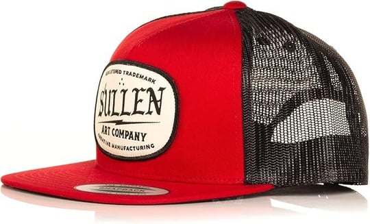 Sullen Fileli Şapka - Supply Snapback Tattoo Lifestyle Hat - Kırmızı