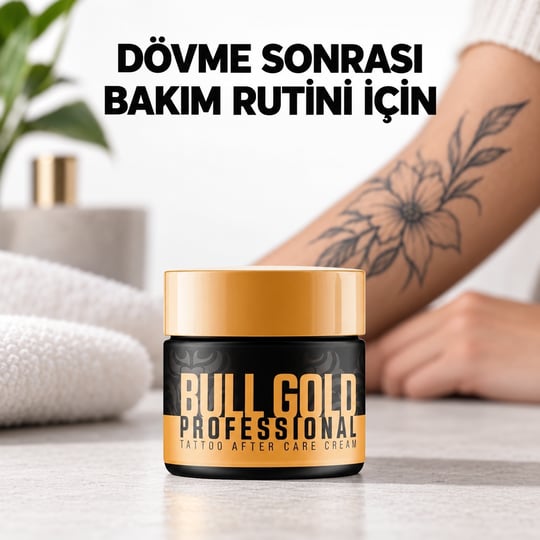 TattooBull Gold Professional Dövme Sonrası Bakım Kremi