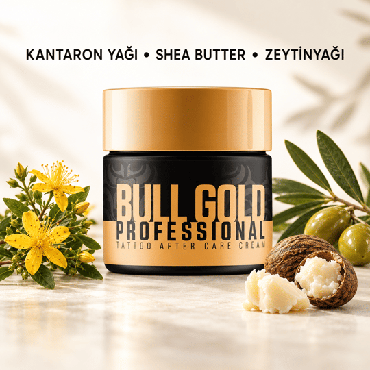 TattooBull Gold Professional Dövme Sonrası Bakım Kremi