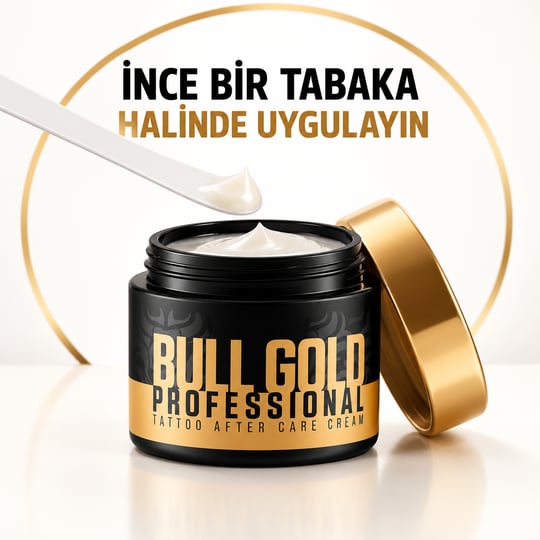 TattooBull Gold Professional Dövme Sonrası Bakım Kremi
