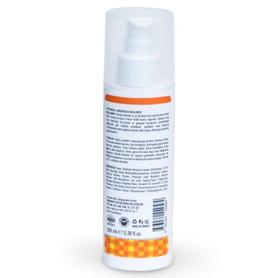 TattooBull Güneş Kremi 100 ml Dövme ve Cilt Koruyucu SPF Krem