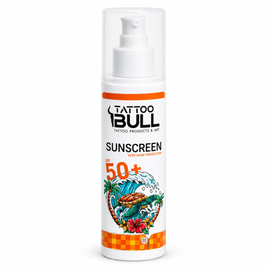 TattooBull Güneş Kremi 100 ml Dövme ve Cilt Koruyucu SPF Krem