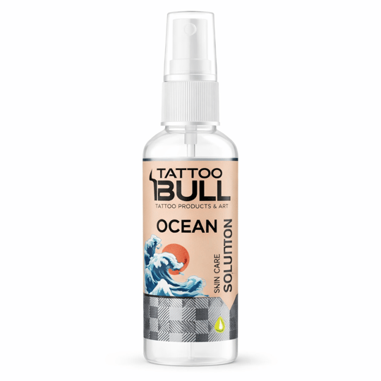 TattooBull Ocean Solution Piercing Bakım Solüsyonu – Aynısefa Özlü Sprey (50 ml)