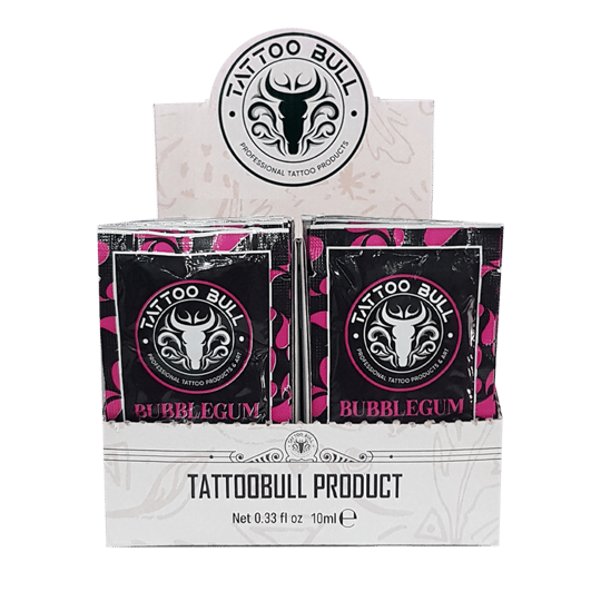 TattooBull Pink Formula Glide 10 ml - BUBBLE GUM KOKULU Şaset 60Lı Kutu