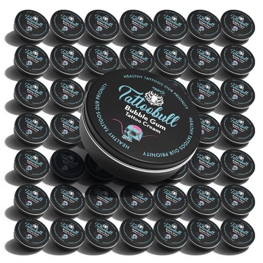 TattooBull Professional Tattoo Bubblegum Glide 50 ml - Dövme Bakım Kremi (50'li koli)