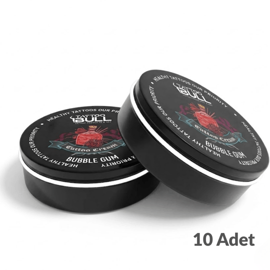 TattooBull Professional Tattoo Bubblegum Glide 50 ml 10lu Koli - Dövme Bakım