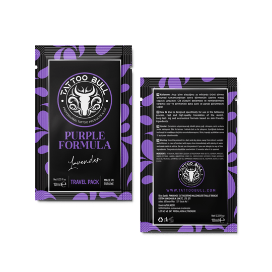 TattooBull Purple Formula Glide 10 ml Şaset
