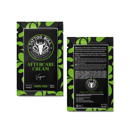 TattooBull Tattoo Aftercare Vegan 10 ml - Şaset Dövme Bakım Kremi