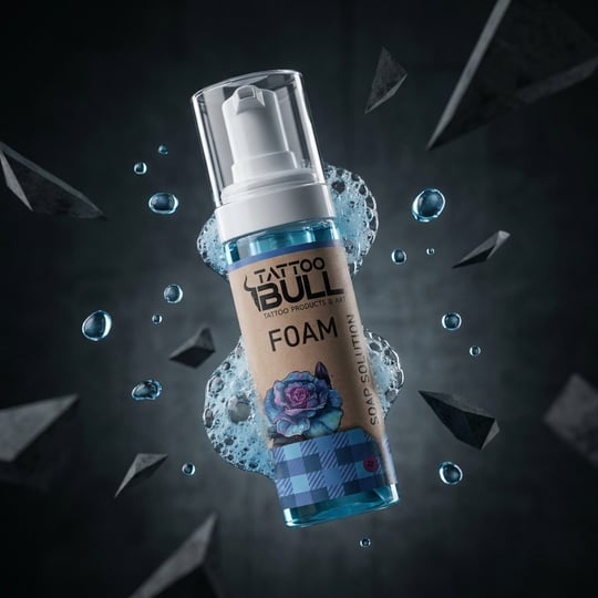 TattooBull Tattoo Foam - Dövme Temizleme Köpüğü 150 ml