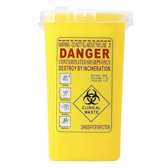 Tıbbi Atık Kutusu - Sarı