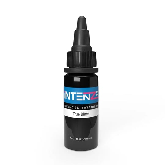 Intenze True Black Siyah Dövme Boyası 2oz - 60ml