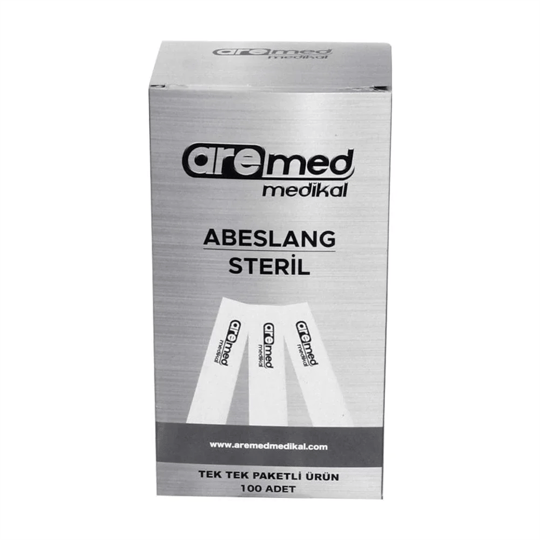 Vazelin Spatulası Steril Paketli Abeslang 100 Adet