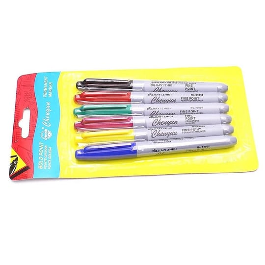 Vücut Çizim Kalemi 6lı