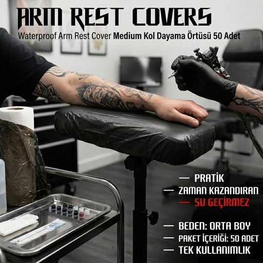 Waterproof Arm Rest Cover Medium 50 Adet