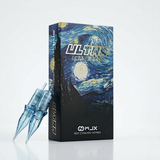 WJX Ultra 1003RS 3 RS 0.30mm Round Shader Medium Taper Kartuş Dövme İğnesi 20 Adet