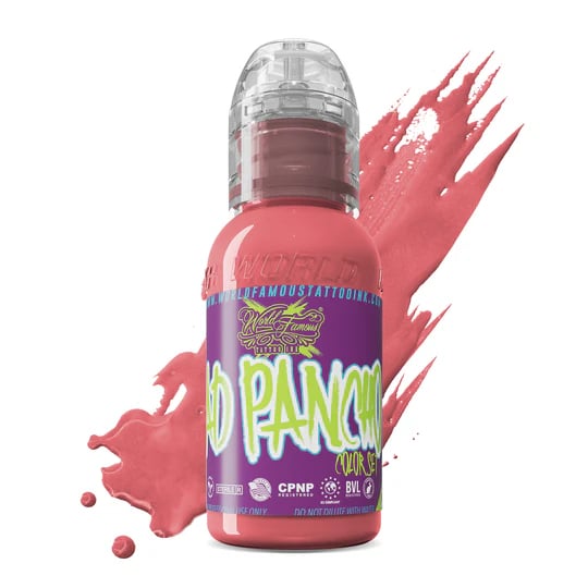 World Famous Ink A.D. Pancho Peach Şeftali Tonu Turuncu Dövme Boyası 1oz - 30ml