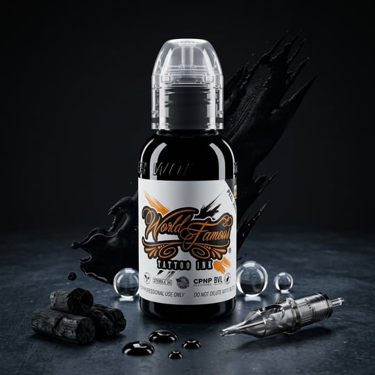 World Famous Ink Black Sabbath Siyah Dövme Boyası 1oz - 30ml