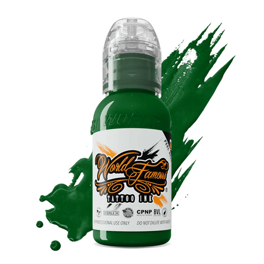 World Famous Ink Ilya Fom Amazon Leaf Yeşil Dövme Boyası 1oz - 30ml