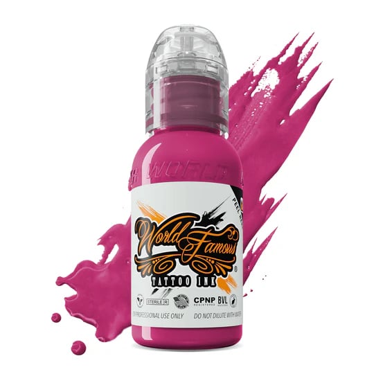 World Famous Ink Jenna Kerr Precious Gem Pembe Dövme Boyası 1oz - 30ml