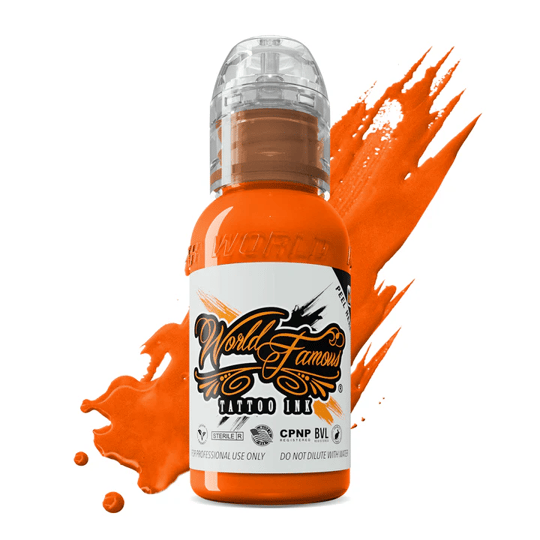 World Famous Ink Master Mike Koi Orange Turuncu Dövme Boyası 1oz - 30ml