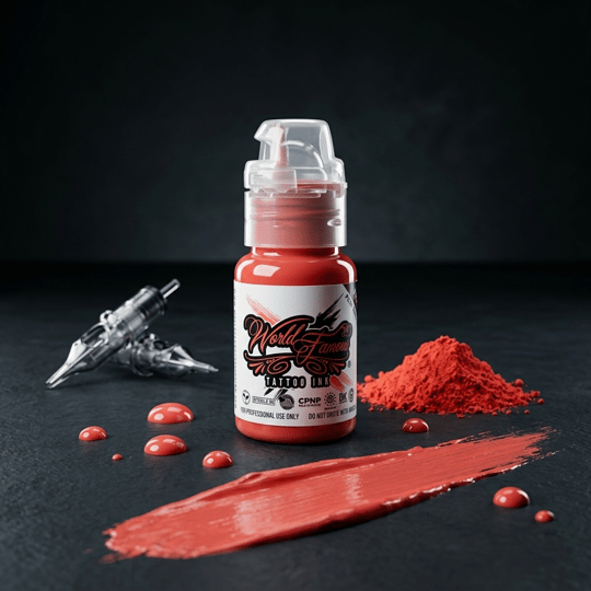 World Famous Ink Pink Panther Parlak Pembe Dövme Boyası 1/2oz - 15ml