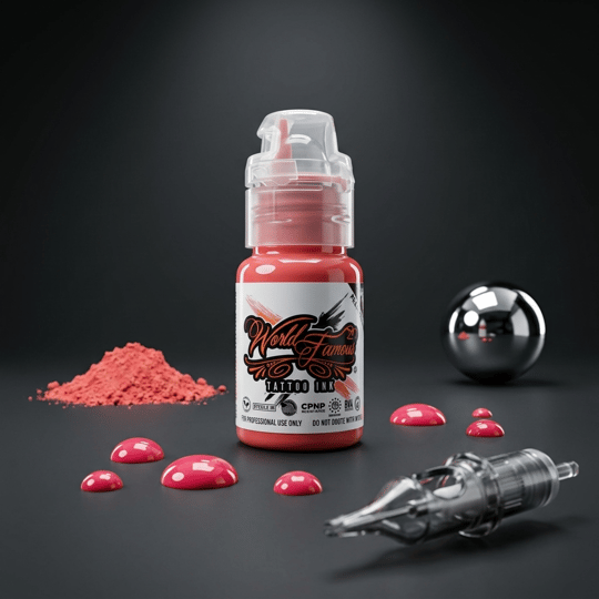 World Famous Ink Pink Panther Parlak Pembe Dövme Boyası 1/2oz - 15ml