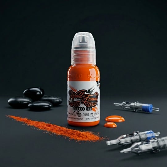 World Famous Ink Thailand Sunset Turuncu Dövme Boyası 1oz - 30ml