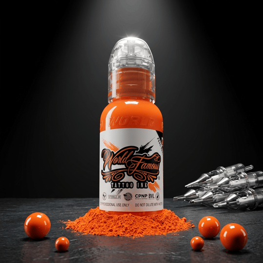 World Famous Ink Thailand Sunset Turuncu Dövme Boyası 1/2oz - 15ml