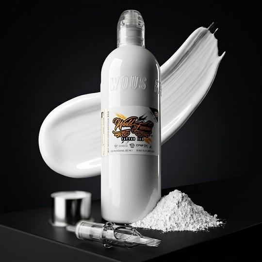 World Famous Ink White House Beyaz Dövme Boyası 8oz - 240ml