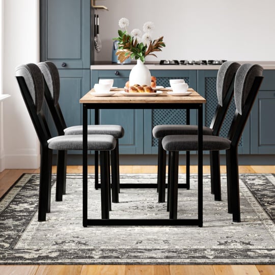 Ceramical MMT Mutfak Masa Takımı - 70x140 cm - Çam