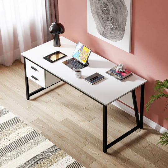 Ceramical MS2C Çalışma Masası,Ofis Masası - 70x160 Cm - Beyaz