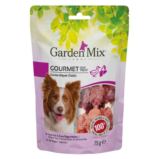 Garden Mix Gurme Ördekli ve Tavuklu Köpek Ödül Maması 75gr