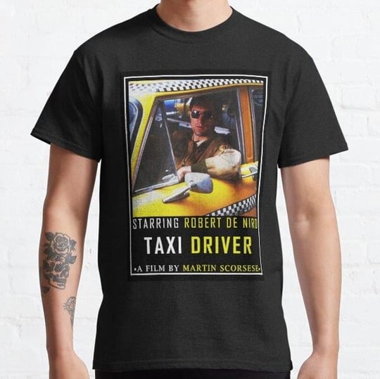 Unisex Taxi driver Movie Poster Bask l T Shirt Rahat Kal p Ti ort