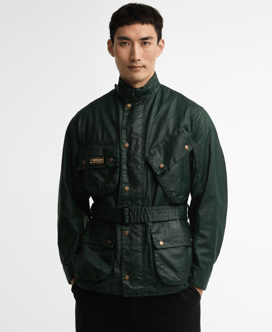 B.Intl Distressed 90th Anniversary Casual Ceket