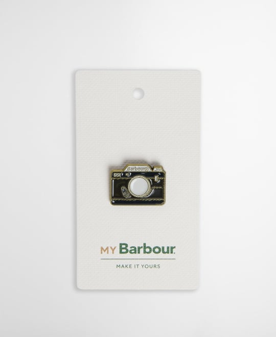 Barbour Camera Pin Rozet