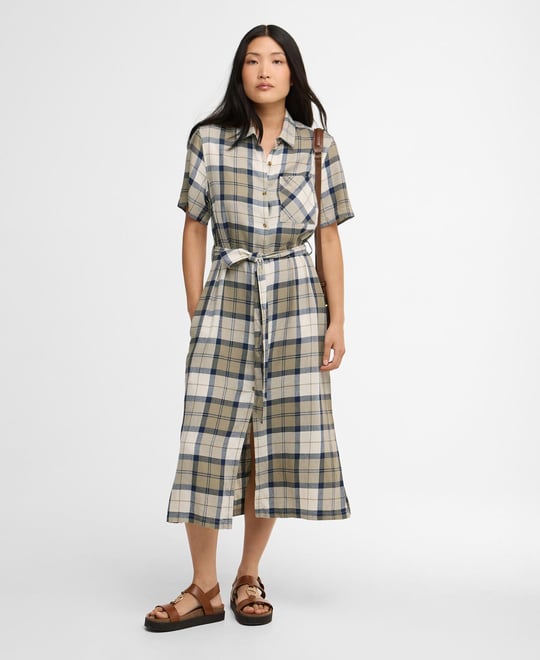 Barbour Fern Midi Elbise