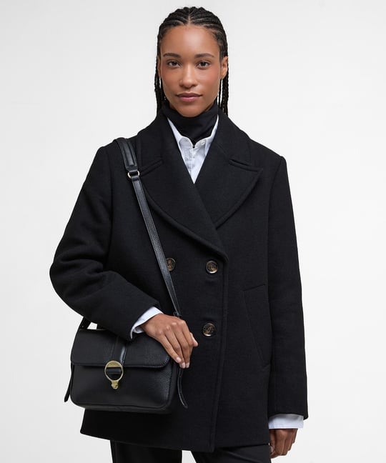Barbour Rosa Deri Çapraz Çanta