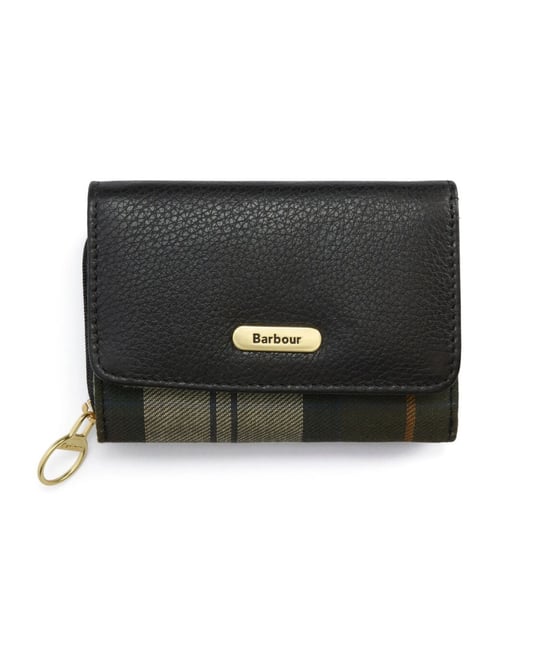 Barbour Rosa Leather French Cüzdan