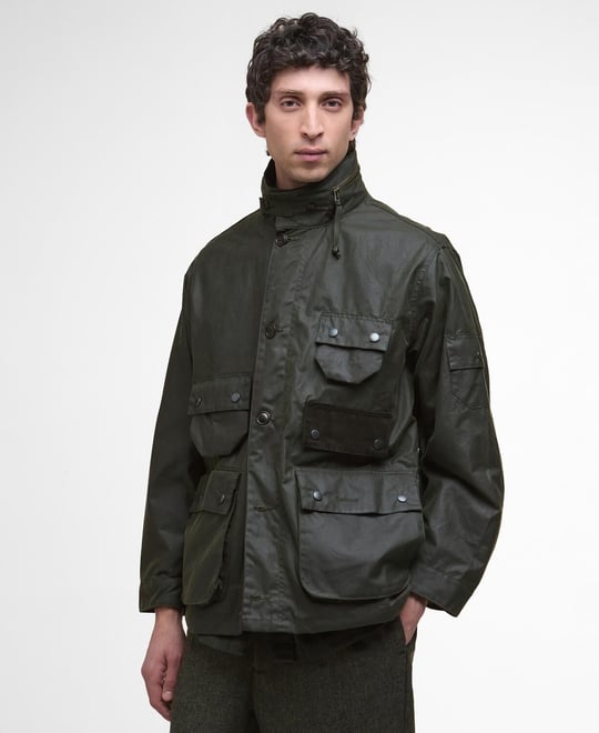 Barbour Classic Bedale Unisex Yaglı Ceket OL71 Olive