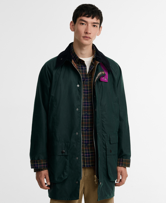Barbour Lightweight Stratford Yağlı Ceket OL91 Dark Olive