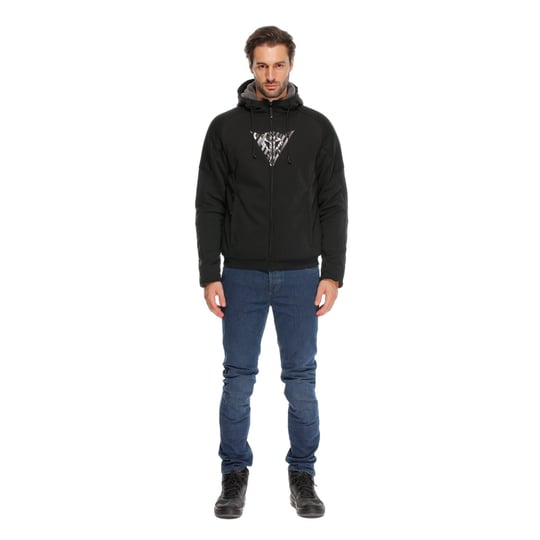 DAINESE BOVISA BLACK WHITE TEKSTİL MONT