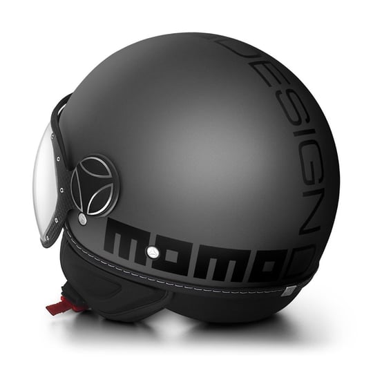MOMODESİNG FGTR EVO MONO MATT TİTANİUM FROST BLACK AÇIK KASK