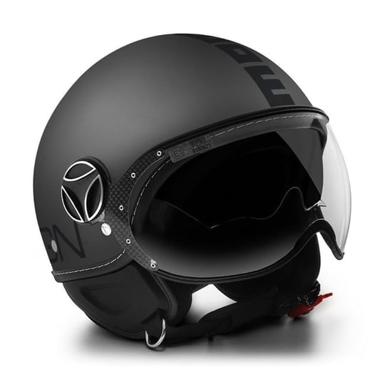 MOMODESİNG FGTR EVO MONO MATT TİTANİUM FROST BLACK AÇIK KASK