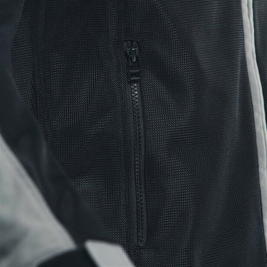 DAINESE SEVILLA AIR TEX BLACK CHARCOAL GRAY CEKET