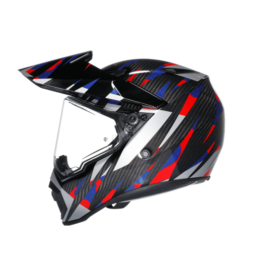 AGV KASK/ AX9 MPLK STEPPA CARBON/RED/BLUE