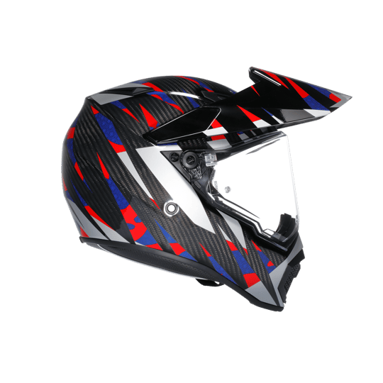 AGV KASK/ AX9 MPLK STEPPA CARBON/RED/BLUE
