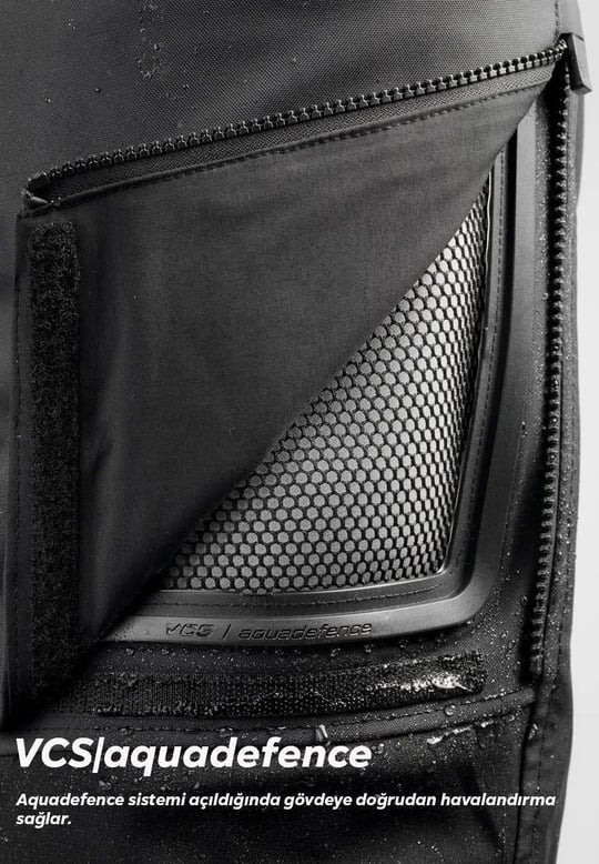REVIT JACKET TRENCH GTX BLACK CEKET 