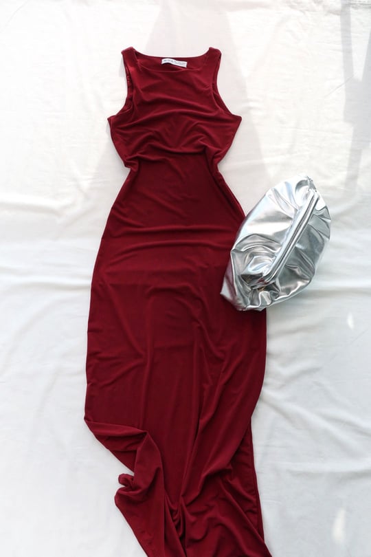 ElbiseHalter Maxi Elbise