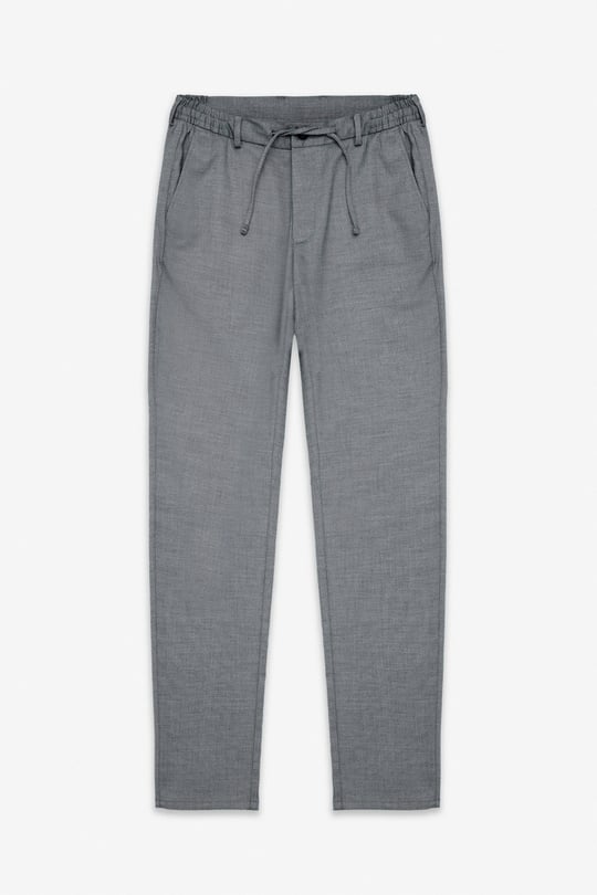 Siyah Slim Düz Jogger Pantolon