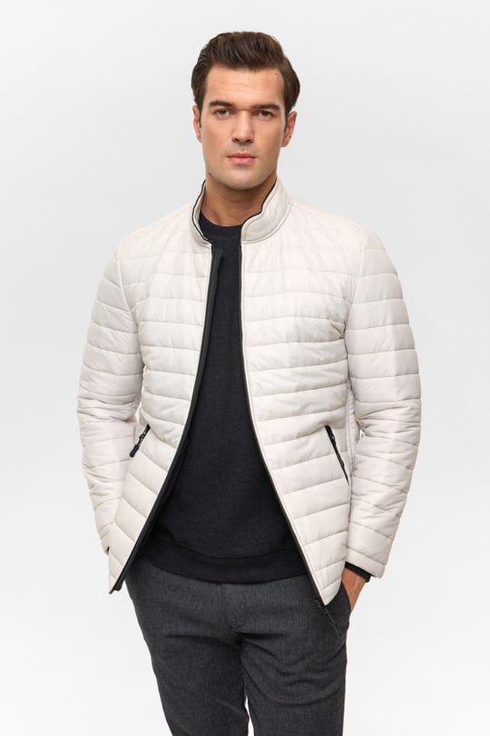Taş Slim Kapitone Mont